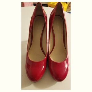 Nine West Pink High Heel Pumps - Sz 8